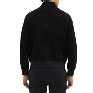 Black Suede Leather Jacket