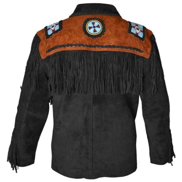 black brown leather suede baseball jacket mens