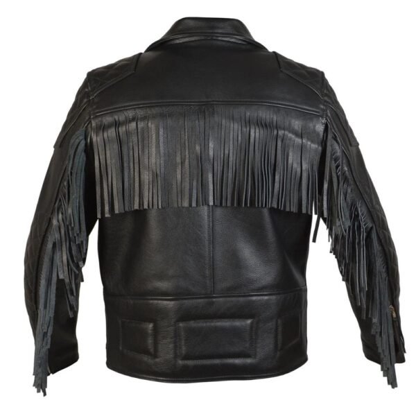 fringed biker leather jackets