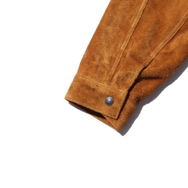 vintage brown suede jacket