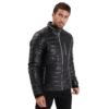 Men's Sheepskin Leather Puffer Jacket