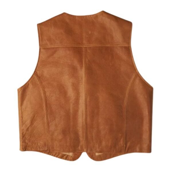 cowboy lambskin western vest mens