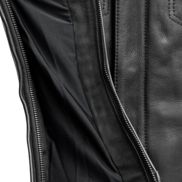 cheap womens leather motorcycle vest