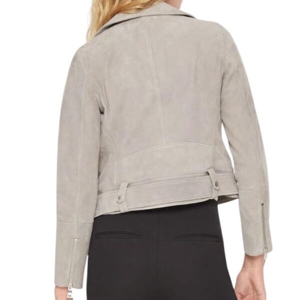 dark grey suede jacket