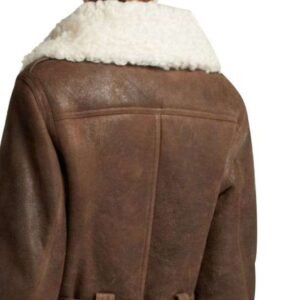 flying aviator brown jacket women's