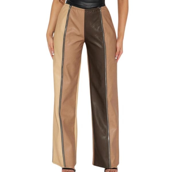 high waist leather pants for women