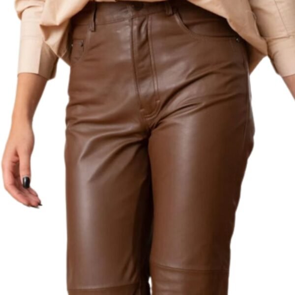 lambskin-leather-outfit-women