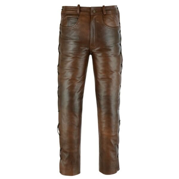 leather biker pants women's