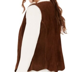 scully lamb leather western vest