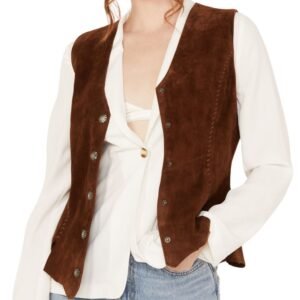 scully western leather vests