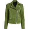 women's suede leather jacket