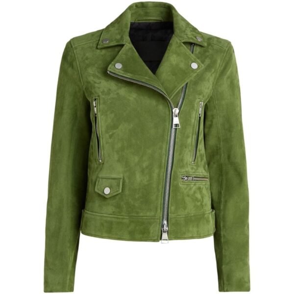 women's suede leather jacket