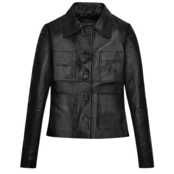 leather jacket celebrity for ladies