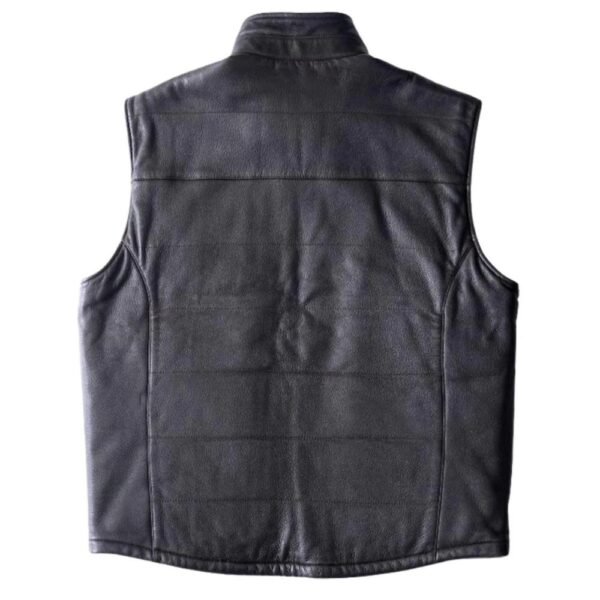 mens sheepskin shearling vest