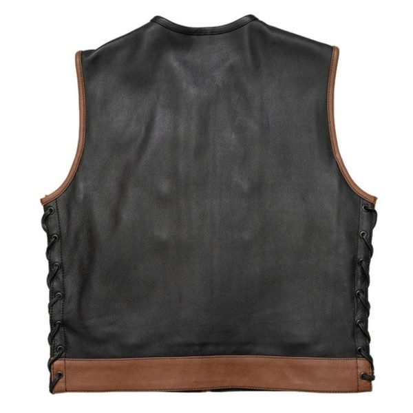 leather vest for motorcycles