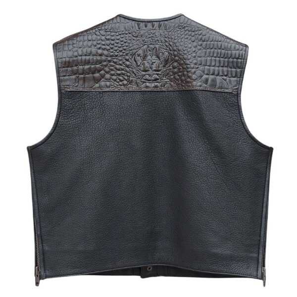 Luxury Crocodile Skin Vest