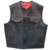 Men's Crocodile Skin Leather Vest